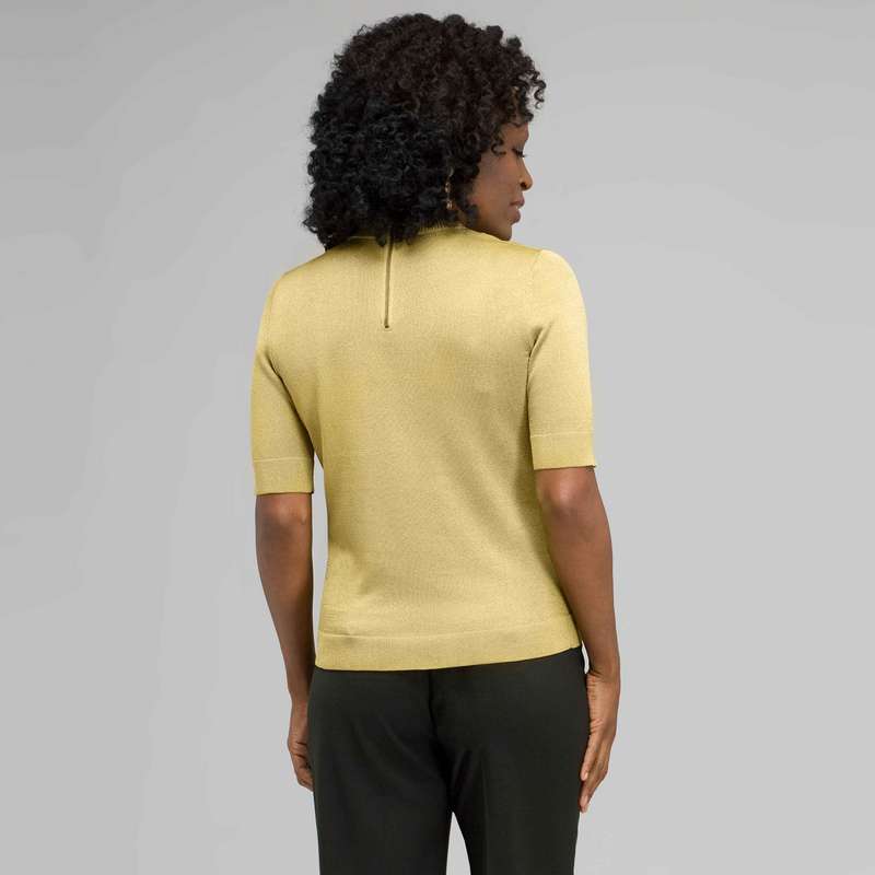 Elbow Sleeve Ribbed Sweater, Fennel, large image number 1